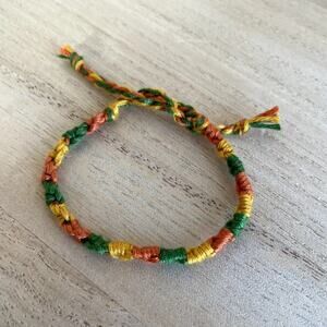 Vivi Bracelet, anklet, trendy, comfortable, tie, embroidery thread, woven, gift